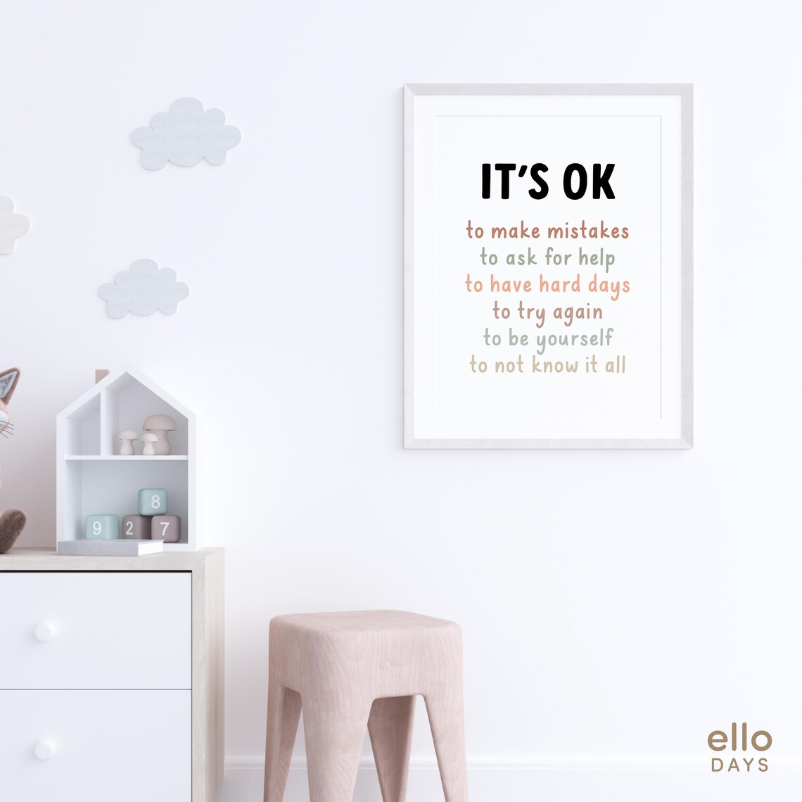 Kids Affirmations, Motivational Classroom Decor Poster - Image 2