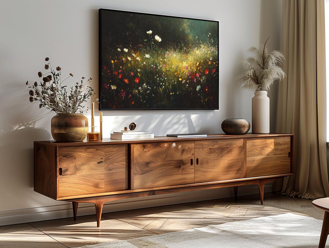 Dark Academia Floral Moody Surprising Frame Tv Art Artwork For The Frame Tv Frame Tv Art Instant File - Image 3