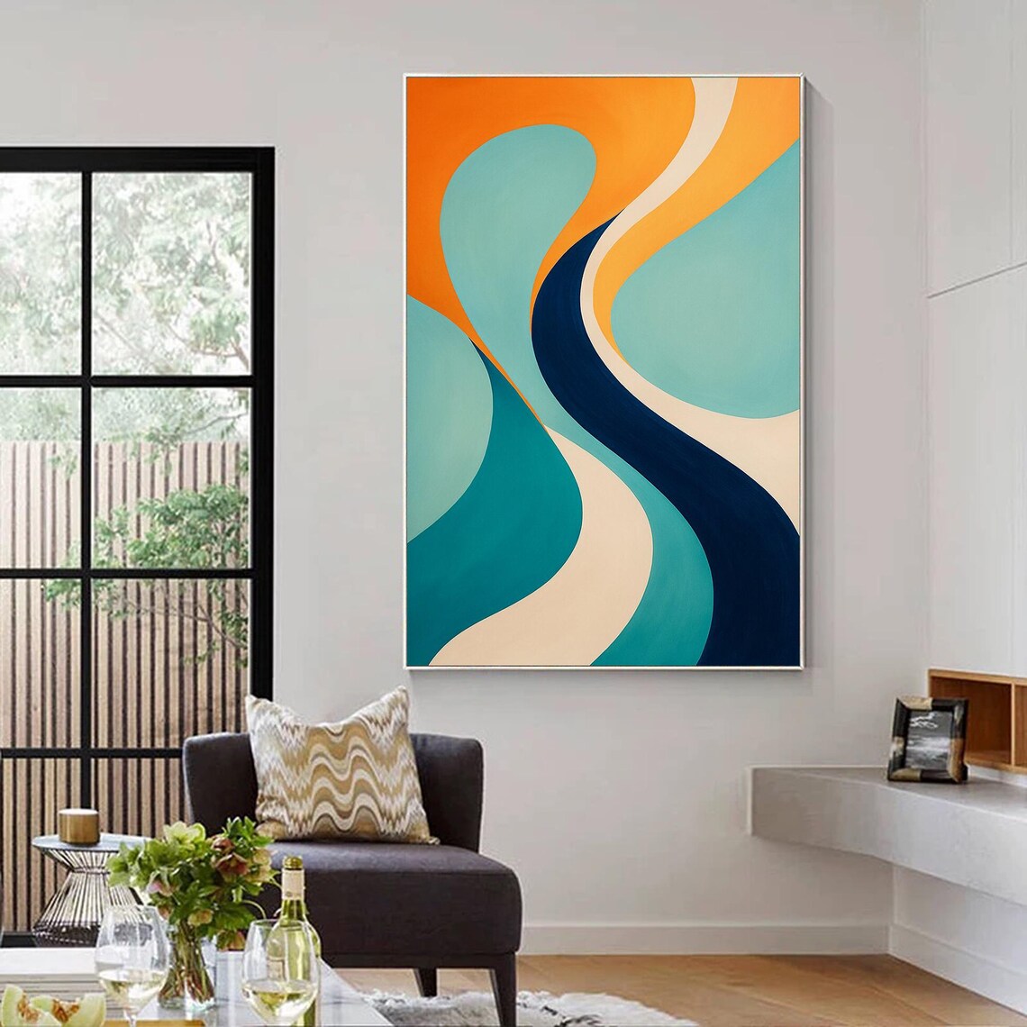 Original Abstract - Traditional Travel Poster - Image 4