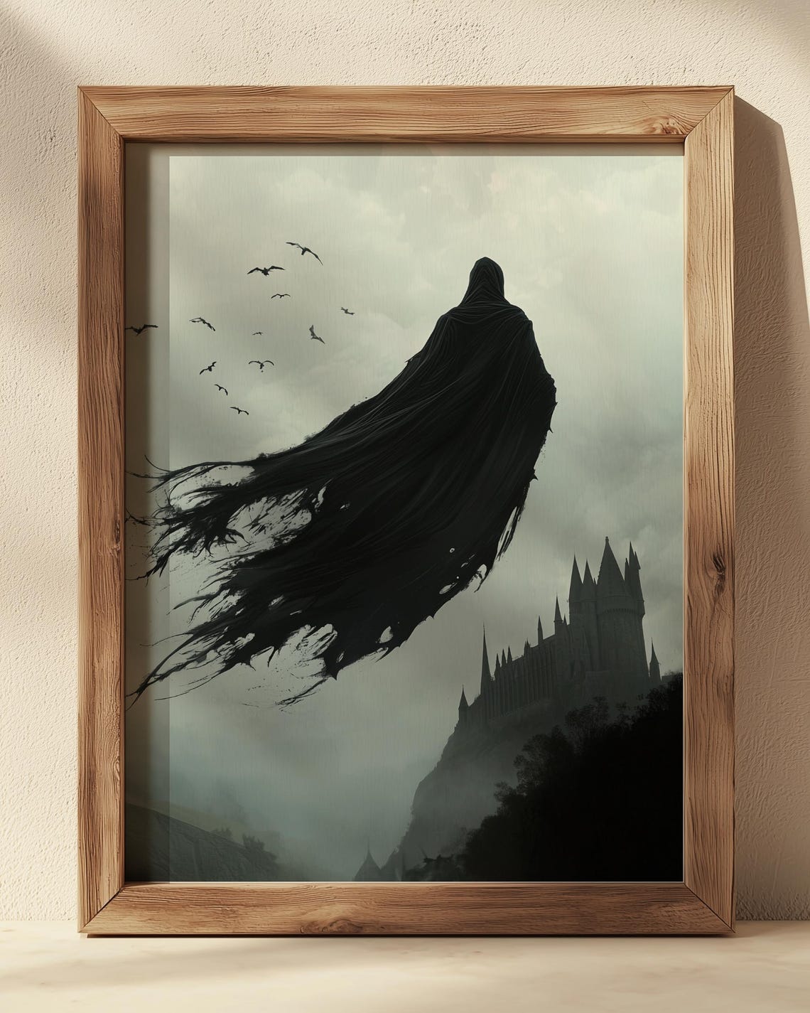 Dementor Halloween Vintage Art Print - Image 6