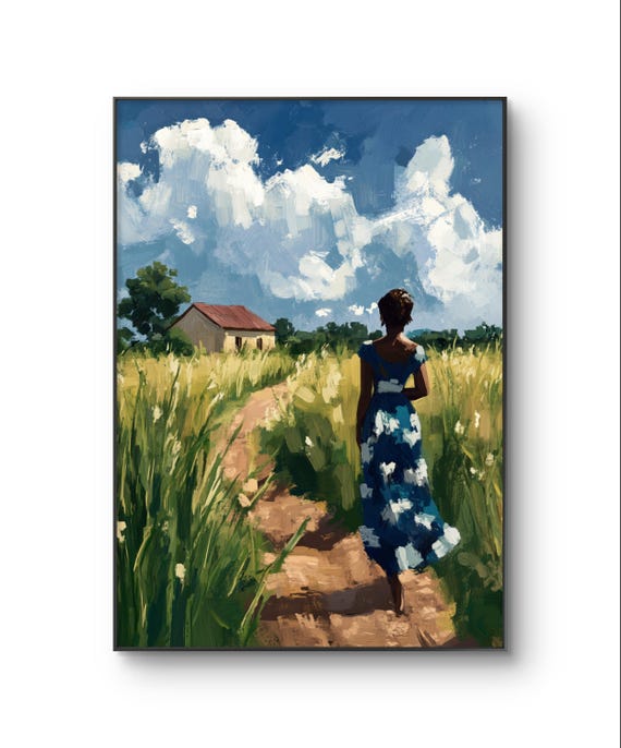Blantyre Malawi Realist Africa Wall Art