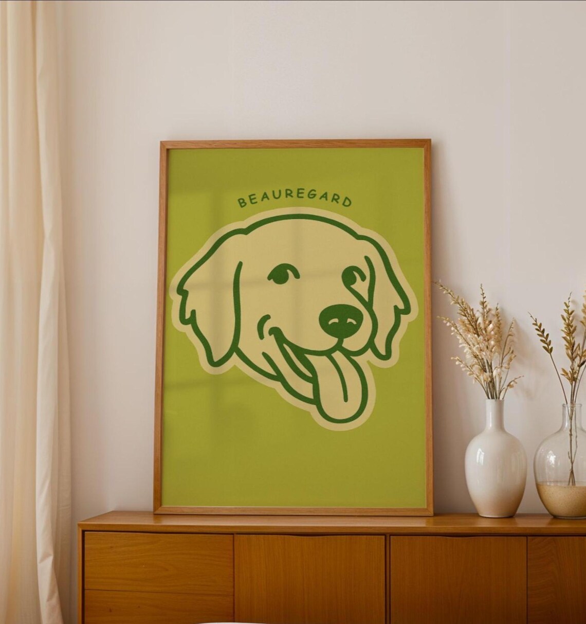 Custom Pet Portrait, Pop Art Poster Print