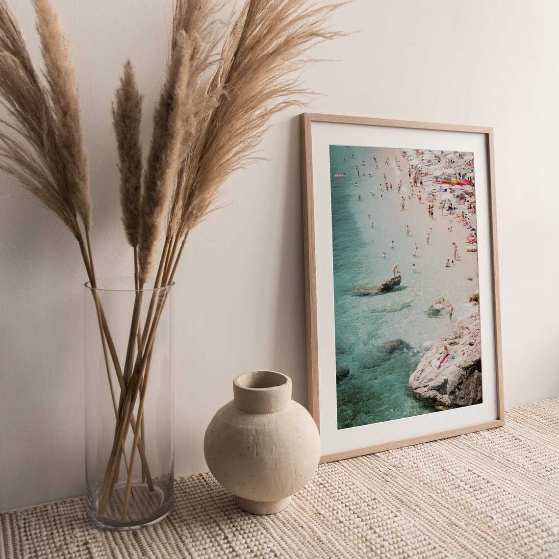 Hvar Beach Croatia Coast Coastal Art Print - Image 2