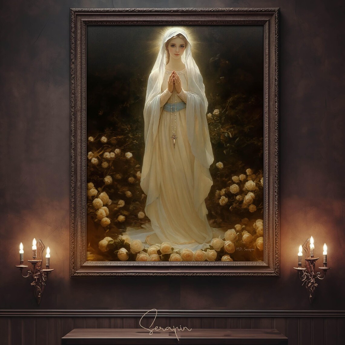 Immaculate Conception, Blessed Virgin Mary Art Print - Image 5