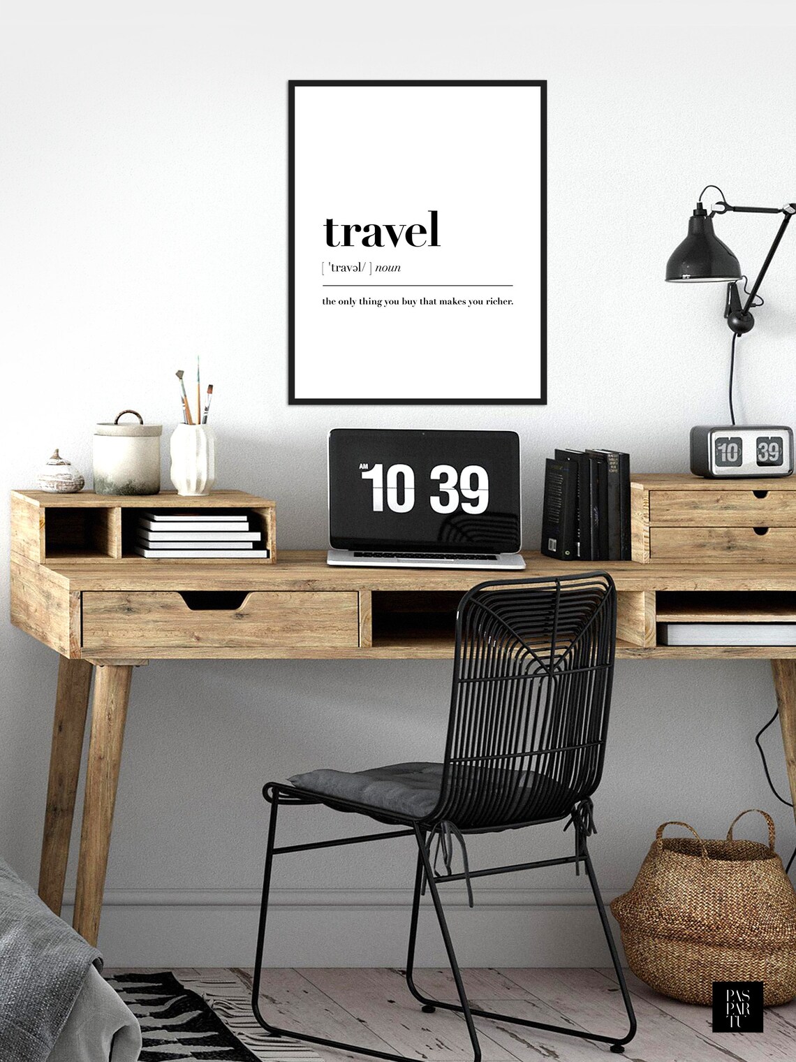 Travel Definition Wall Art Print Office Dictionary Art Travel Quote Print Wall Decor Living Room Decor Travel Vocabulary Art - Image 4