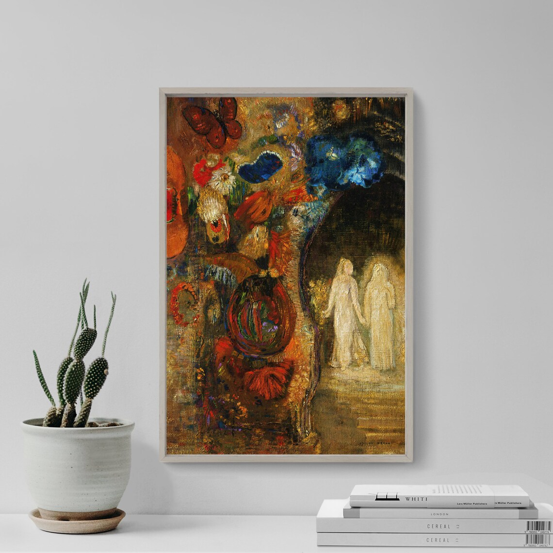 Odilon Redon Apparition 1905, Symbolist Art Print - Image 2