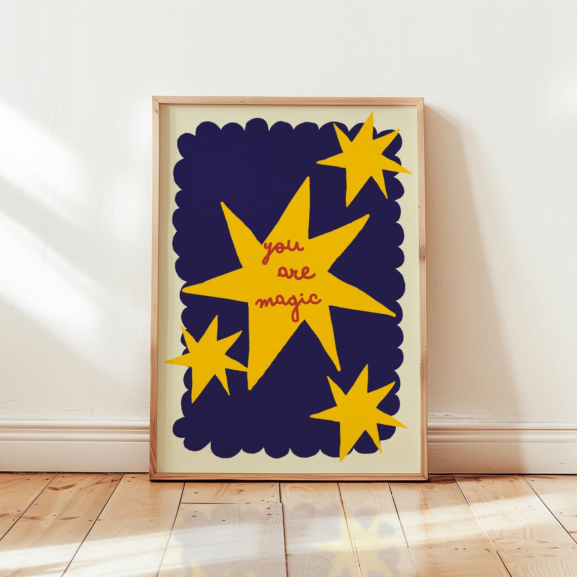 You Are Magic Star Print, Nursery Decor