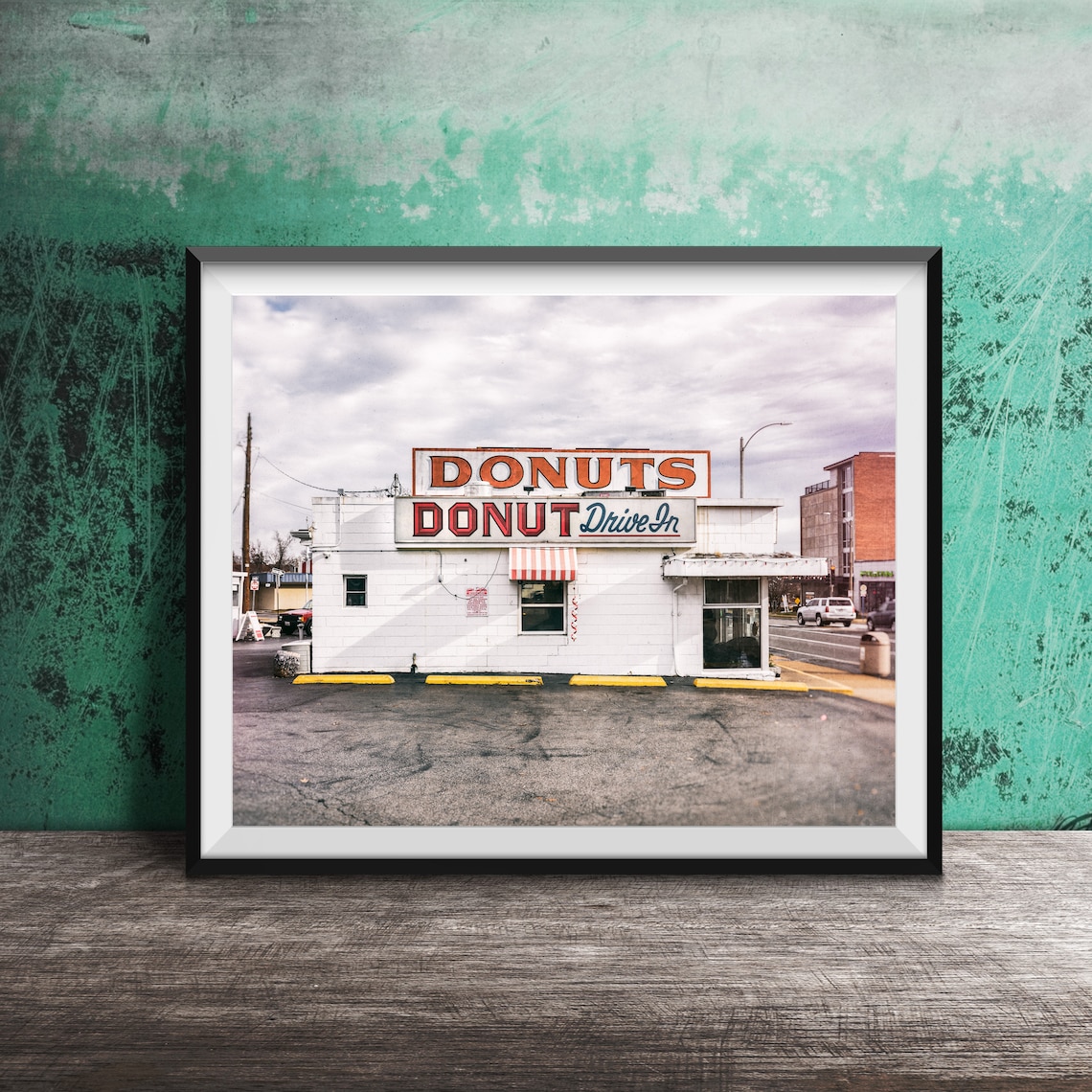 Donut Drive In, St Louis Restaurant Wall Art Print