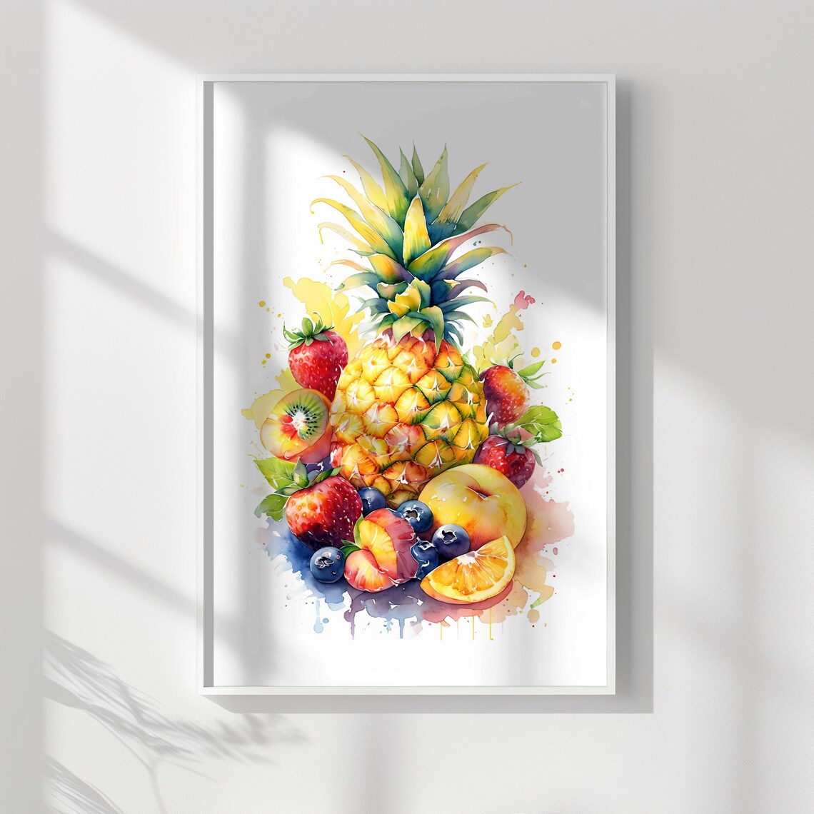 Fruit Mix Art Print, Kitchen Dining Room Decor - Image 6