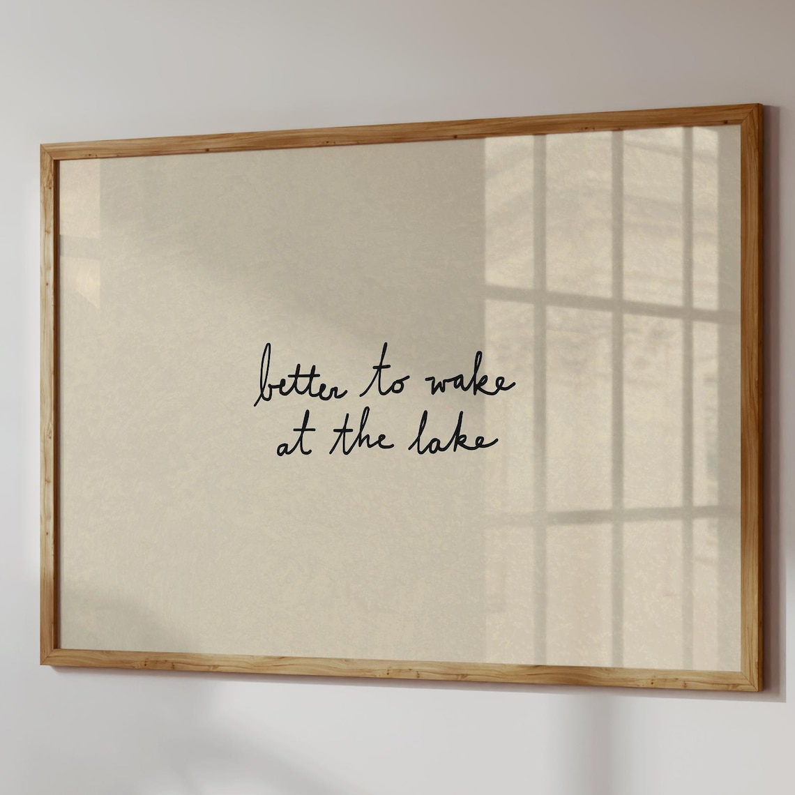 Wake At The Lake, Neutral Lakehouse Decor