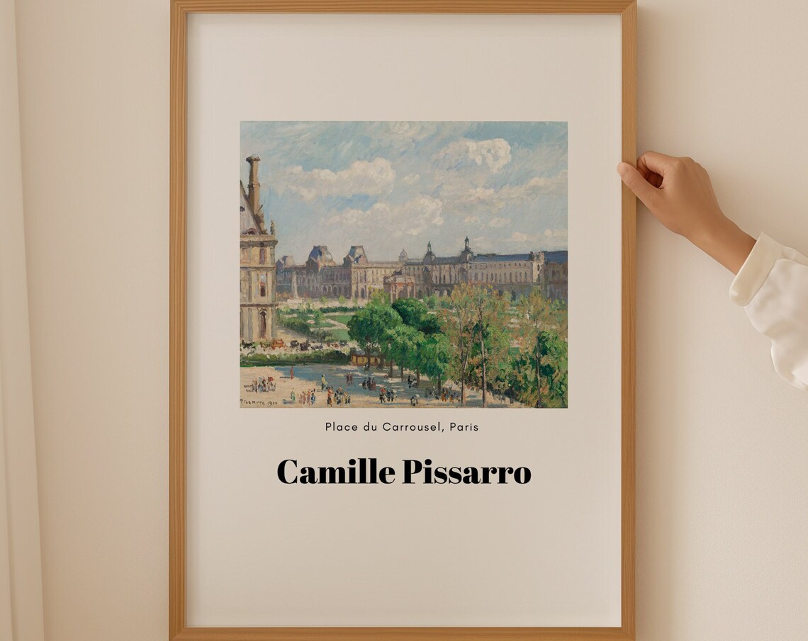 Henri Rousseau Poster Scene In Bagneux On The Outskirts Of Paris Realism Art Antique Decor Home Decoration Garden Poster