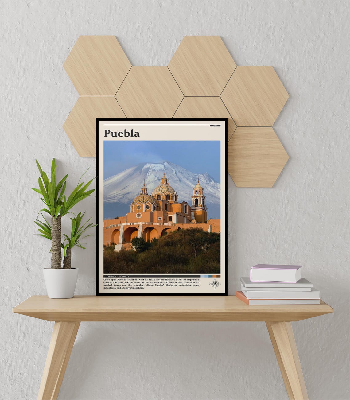 Travel Photography Puebla Print Puebla Wall Art Puebla Poster Puebla Photo Puebla Poster Print Mexico Puebla Wall Decor - Image 3