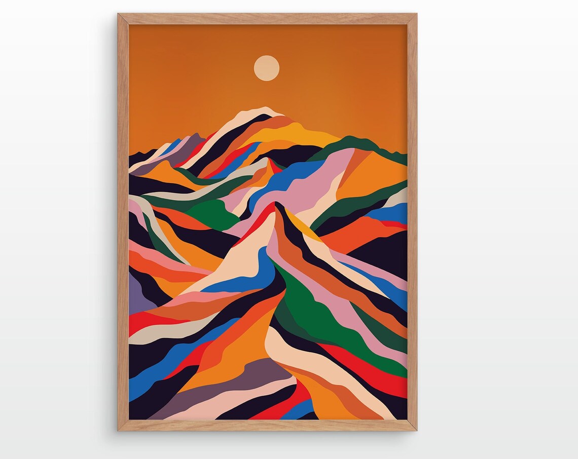 Landscape Art Print, Home and Office Decor