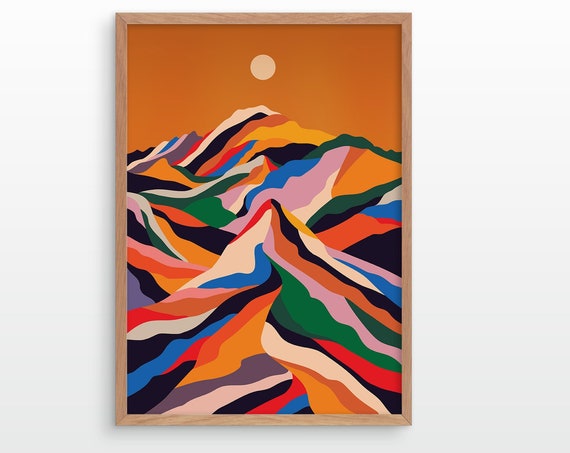 Landscape Art Print, Home and Office Decor