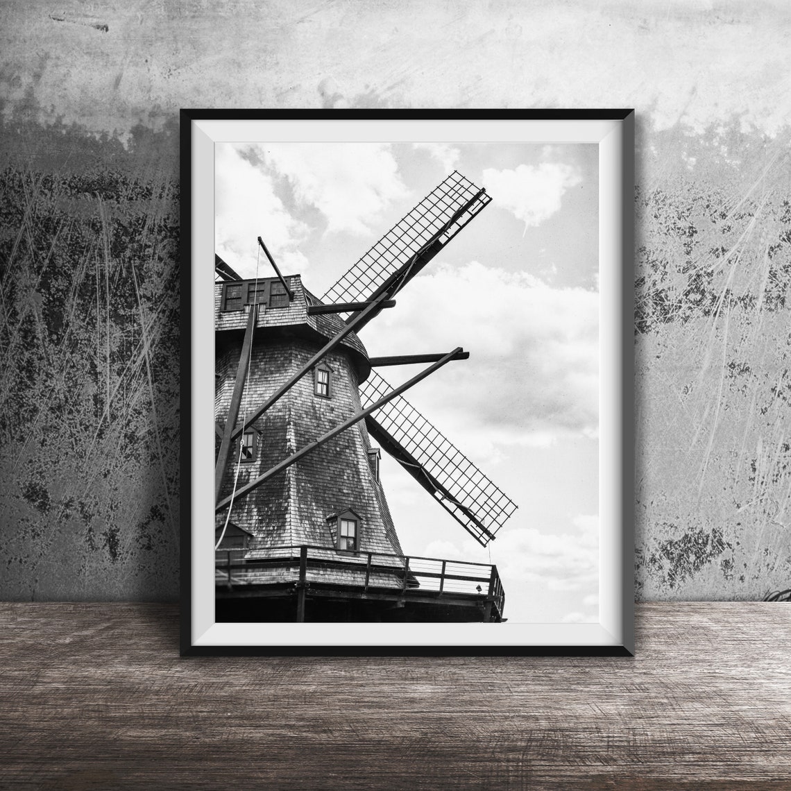 Fabyan Windmill Old Dutch Wooden Windmill Geneva Illinois Poster - Image 2