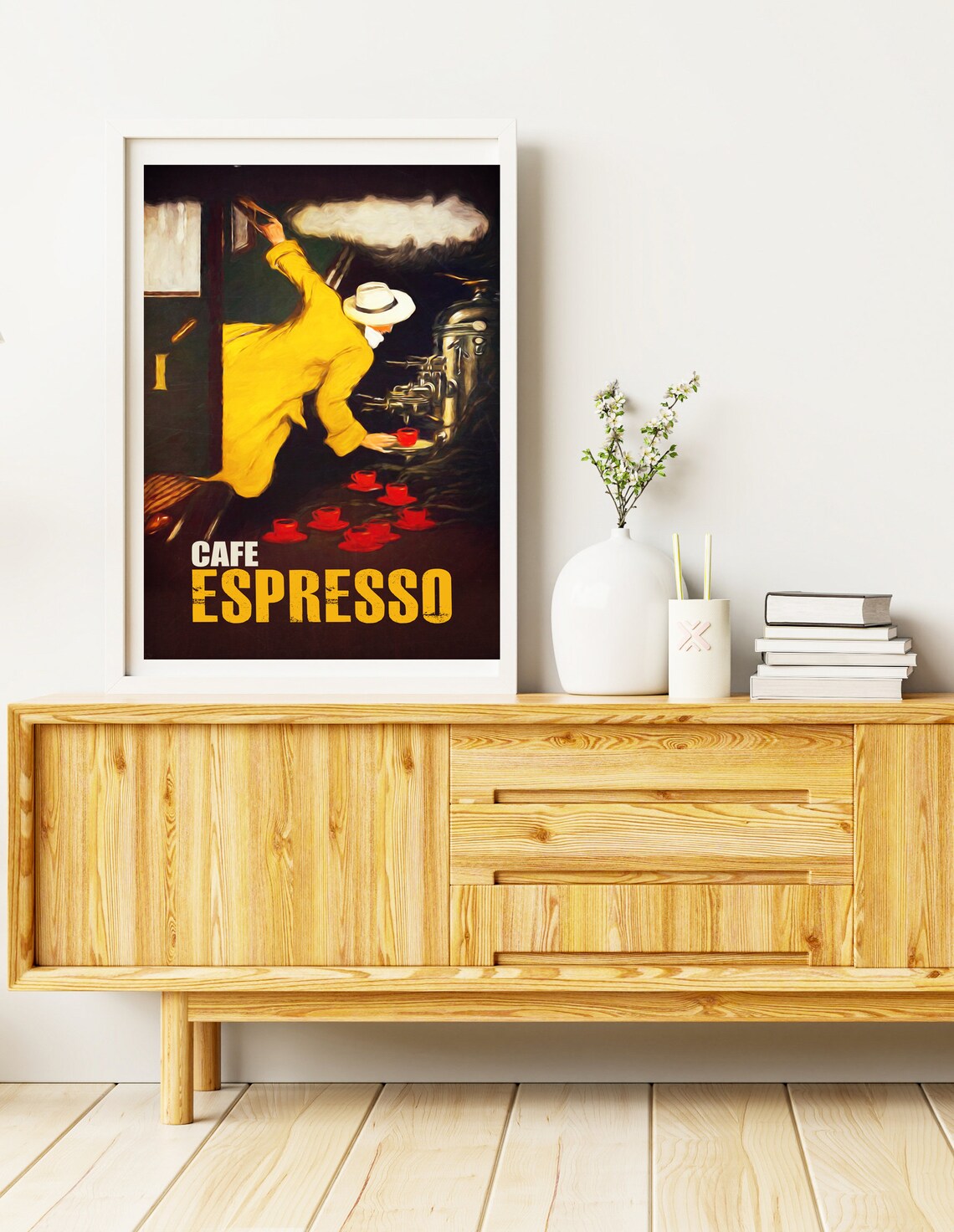 Coffee Poster, Retro Kitchen Wall Art Print - Image 2