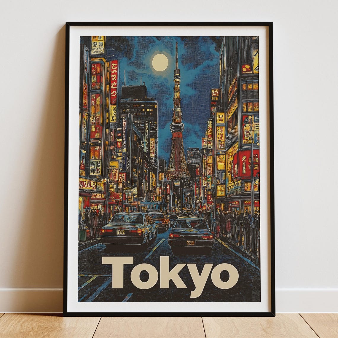 Tokyo Japan Travel Poster, Asia Travel Gift - Image 5