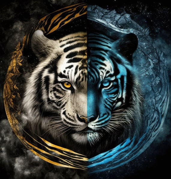 Tiger Of Realities Art Print