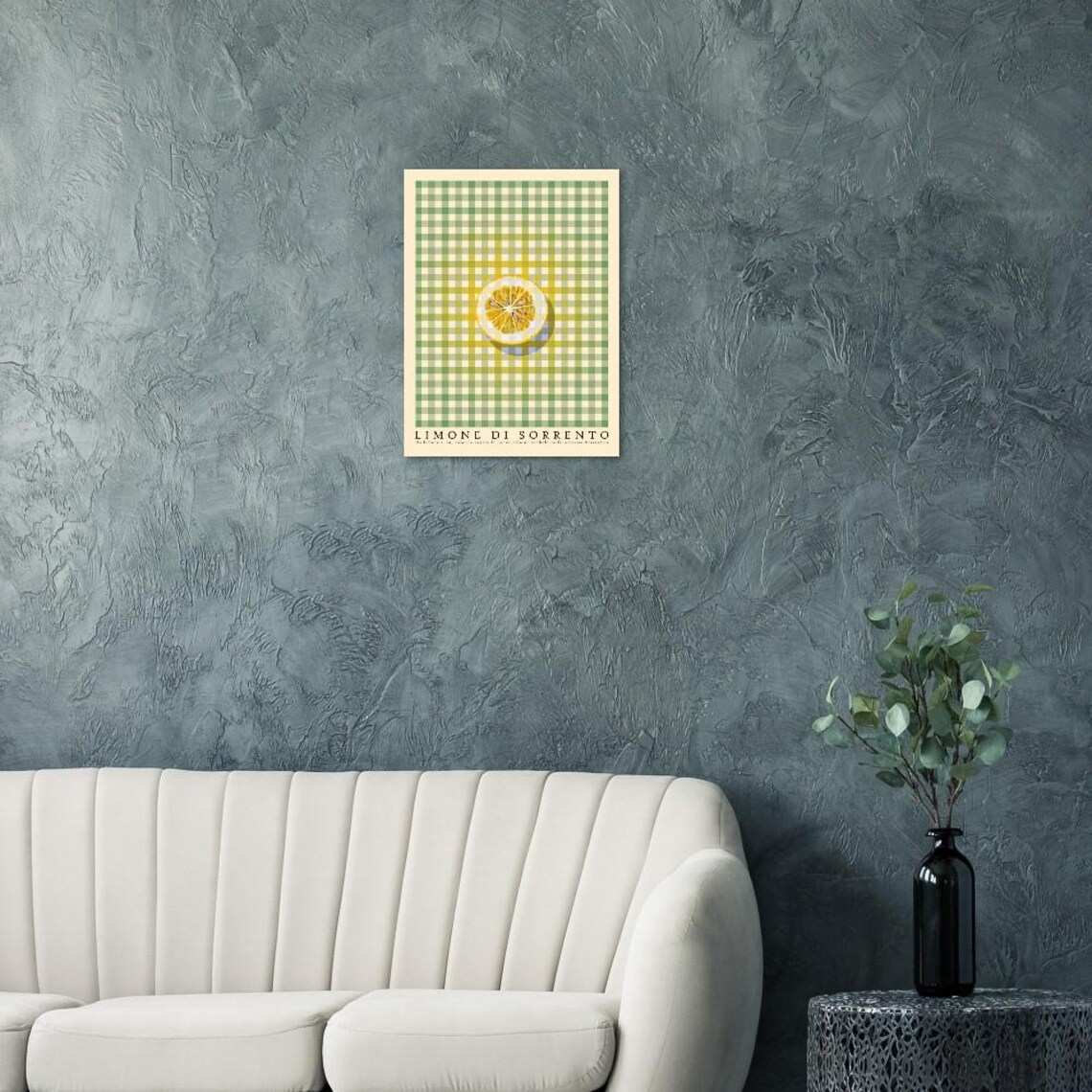 Lemon Art Print Modern Wall Art Kitchen Poster Wall Art Decor Fruit Art Rustic Home Decor Lemon Print Housewarming Gift - Image 2