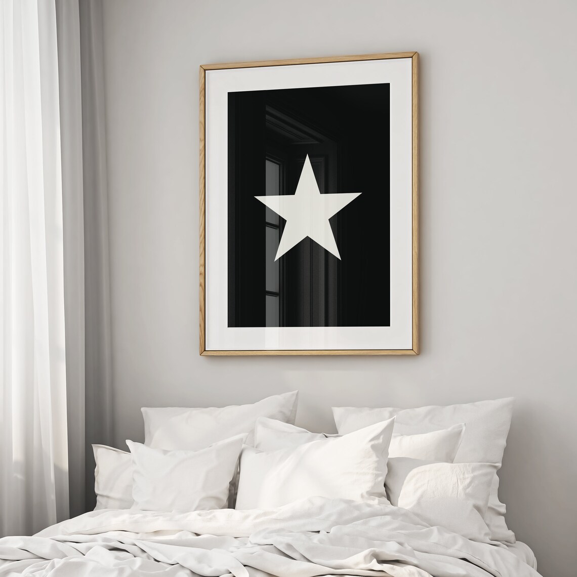 Trendy Star Girl Poster, Y2K Retro Apartment Decor - Image 2