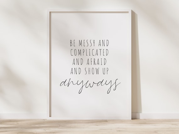 Work Motivation Quote, Office Decor For Women
