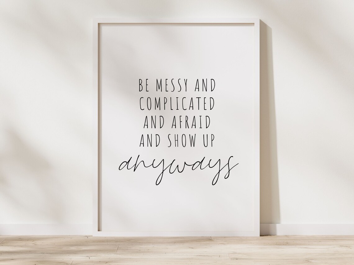 Work Motivation Quote, Office Decor For Women