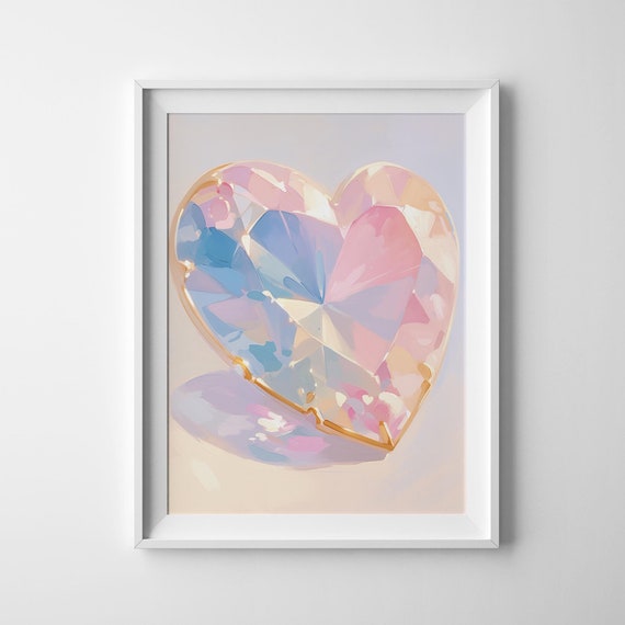 Colorful Wall Art Aesthetic Room Decor Maximalist Wall Art Cottagecore Apartment Decor Preppy Wall Art Prints
