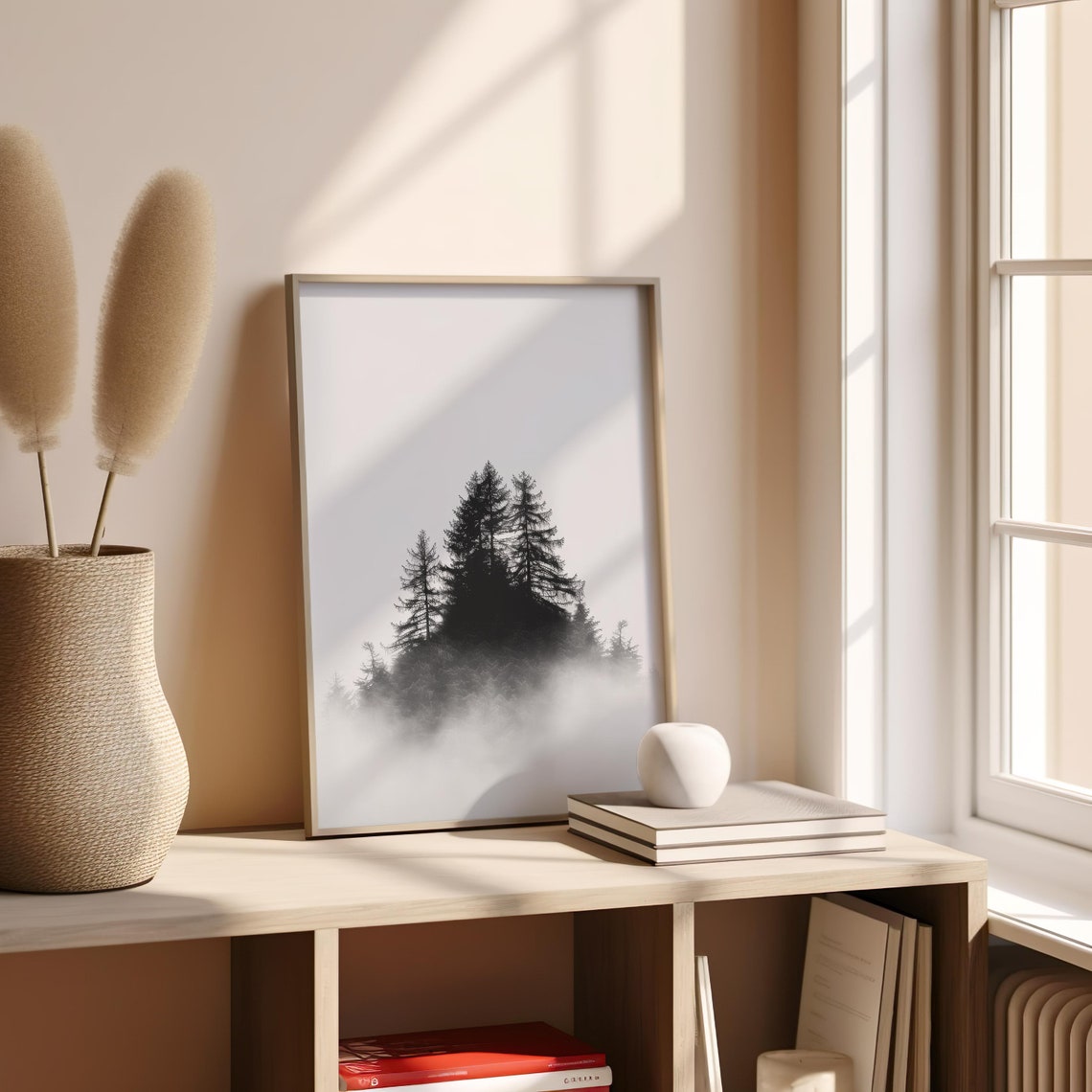 Foggy Mountain Woods - Nature Landscape - Image 4