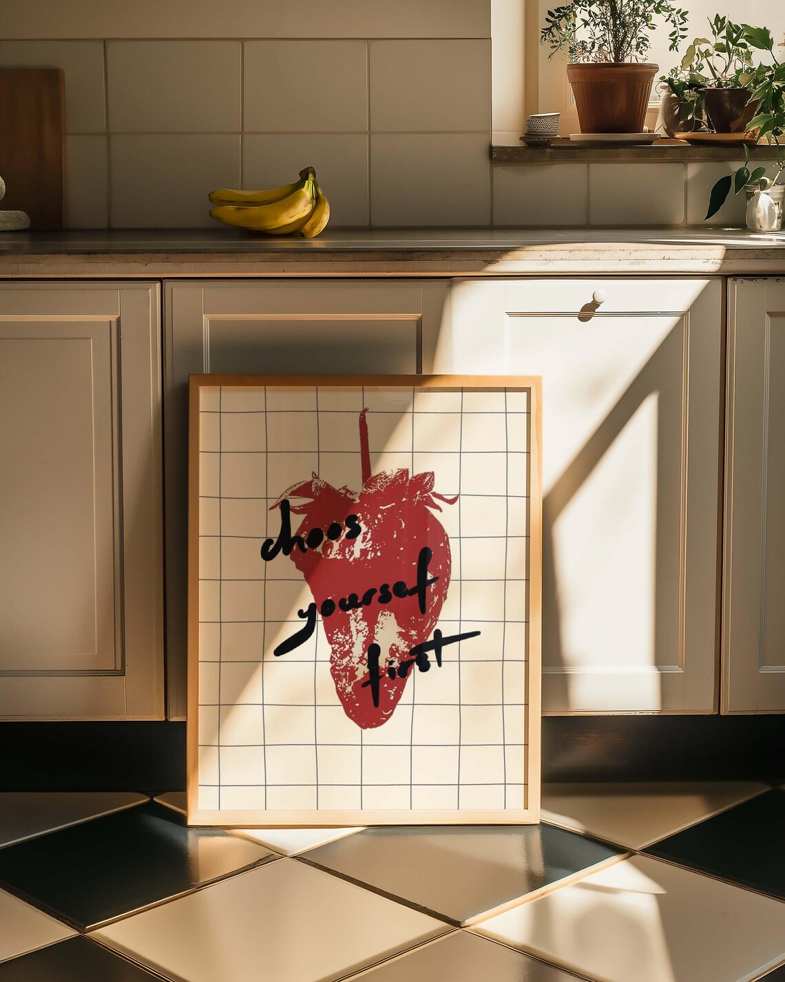 Choose Yourself First Motivational Self-Love Poster - Image 4