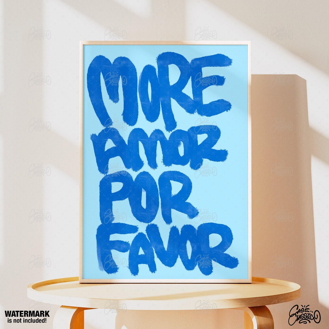 More Amor Por Favor Love Print Quote Print Indie Room Decor Love Poster Typography Print Inspirational Wall Art Aesthetic Room Decor - Image 4