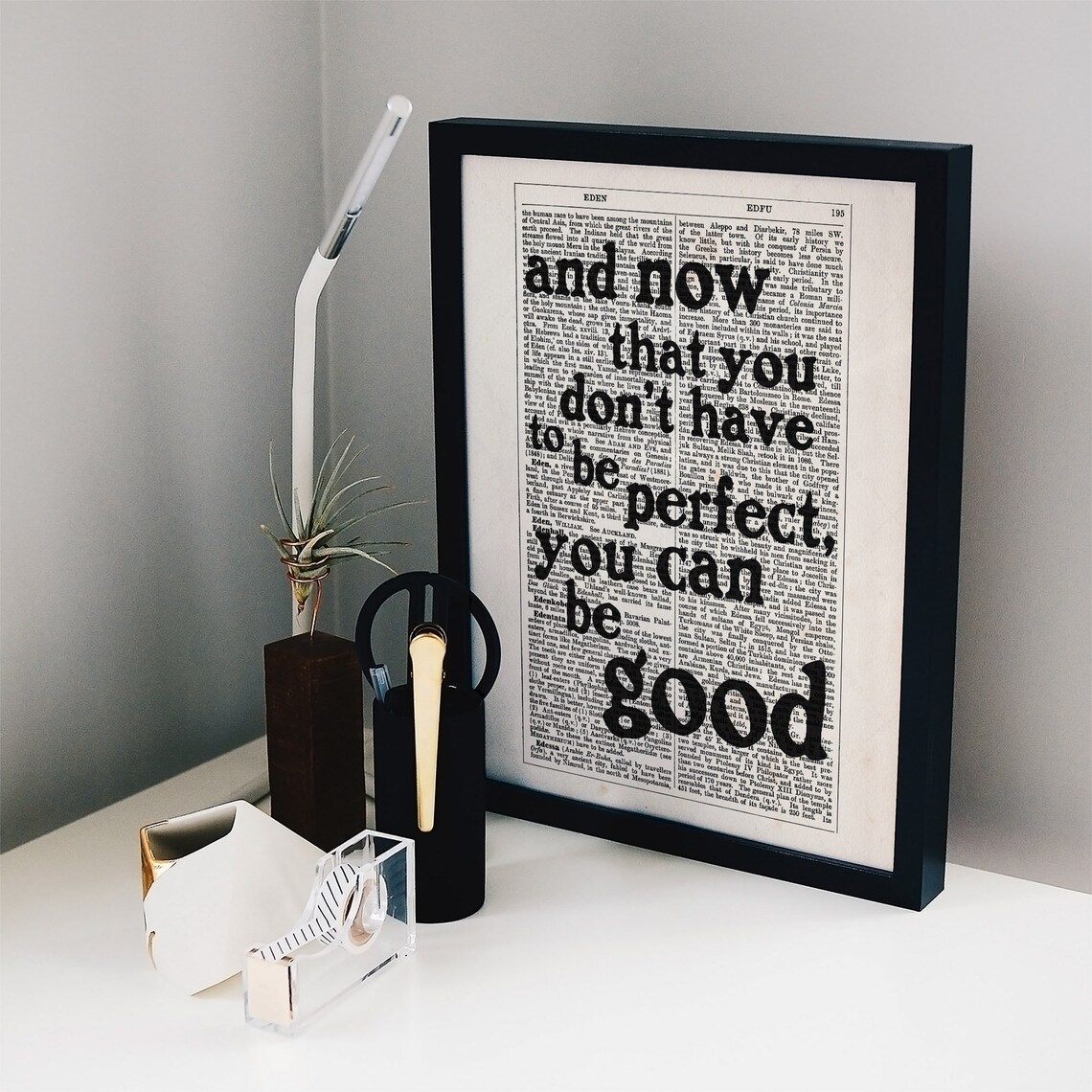 John Steinbeck's East of Eden Quote, Art Print - Image 2