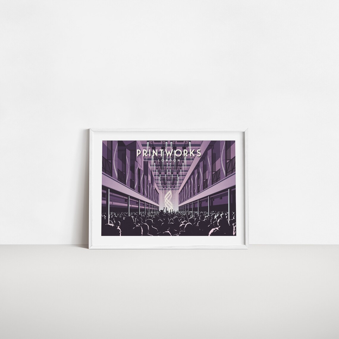 Printworks Nightclub London Travel Poster Print - Image 2