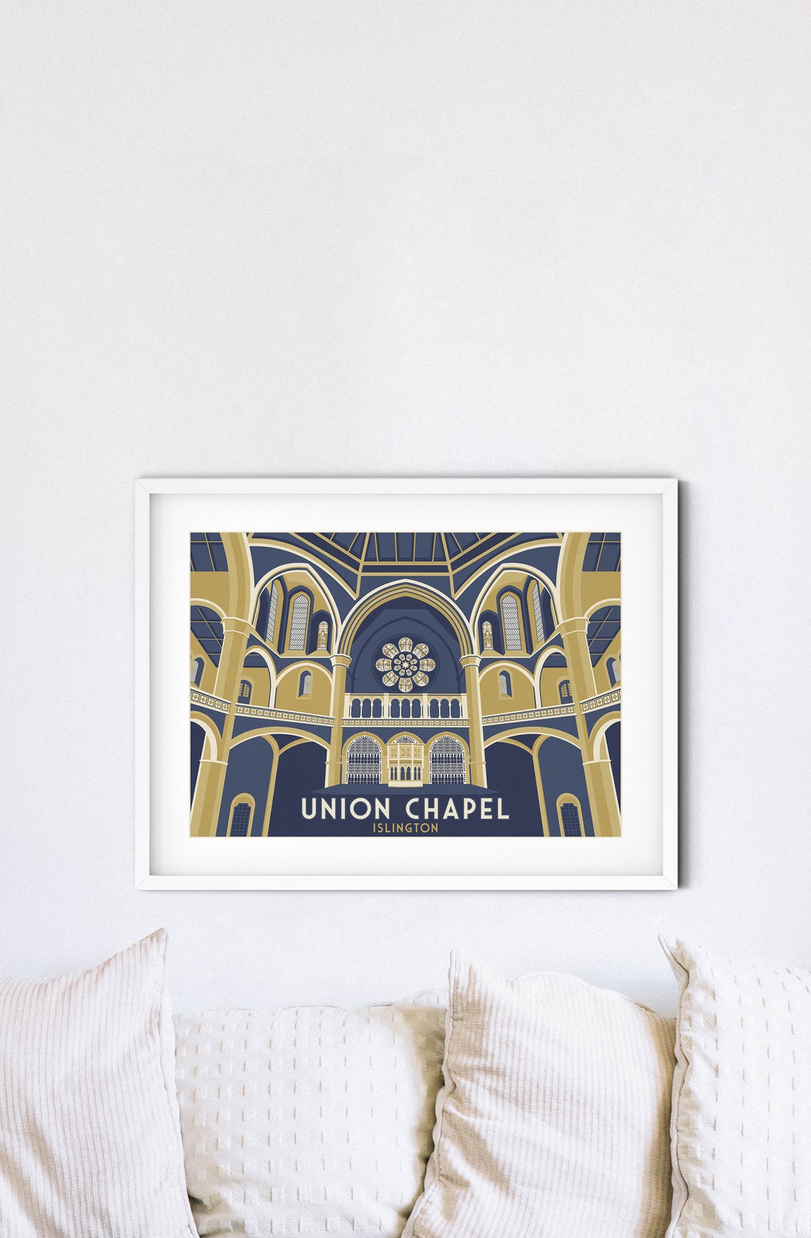 Union Chapel Poster Highbury And Islington London Travel Print Music Venue Print Gig Poster Camden Chalk Farm Church Theatre Music - Image 2
