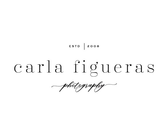Premade Logo Design Minimalist Logo Simple Logo Photography Logo Signature Logo Bakery Logo Boutique Beauty Salon Logo Makeup Artist Logo