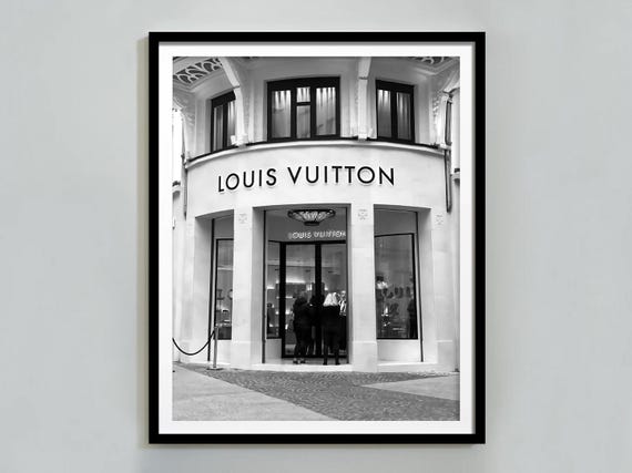 Hypebeast Wall Art Black And White Luxury Fashion Print Vintage Photography Y2k Room Decor Preppy Wall Art