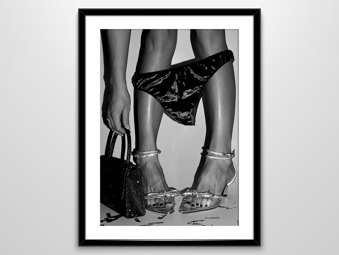 Naked Woman Feminist Fashion Photography Art Print - Image 3