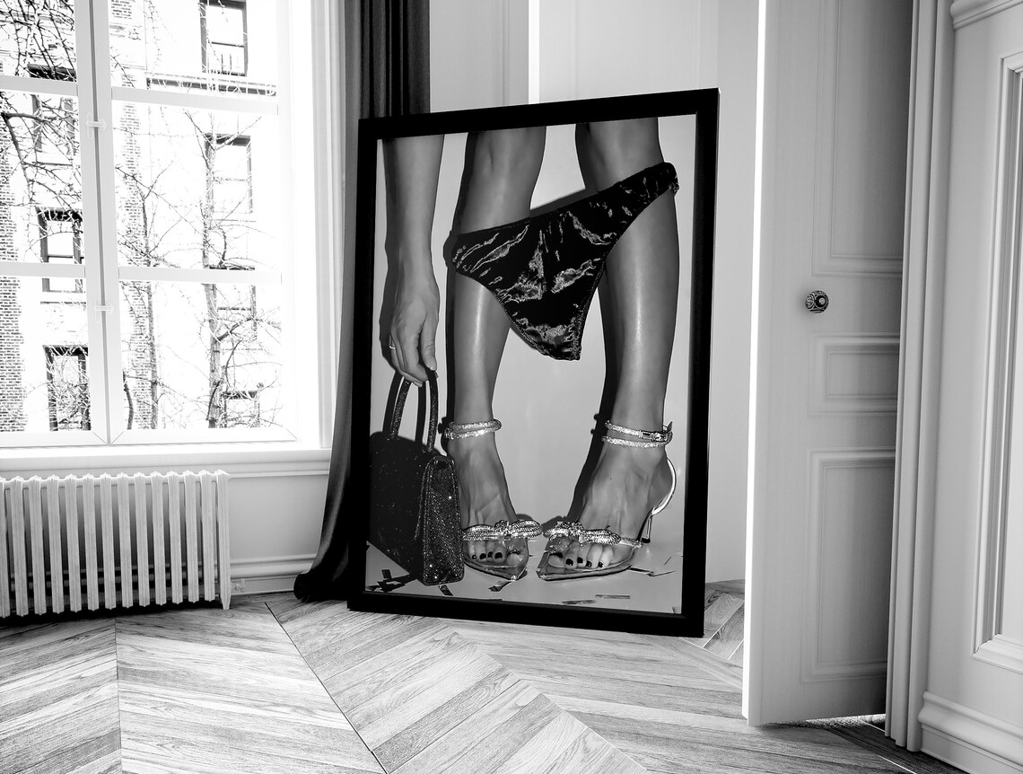 Naked Woman Feminist Fashion Photography Art Print - Image 4