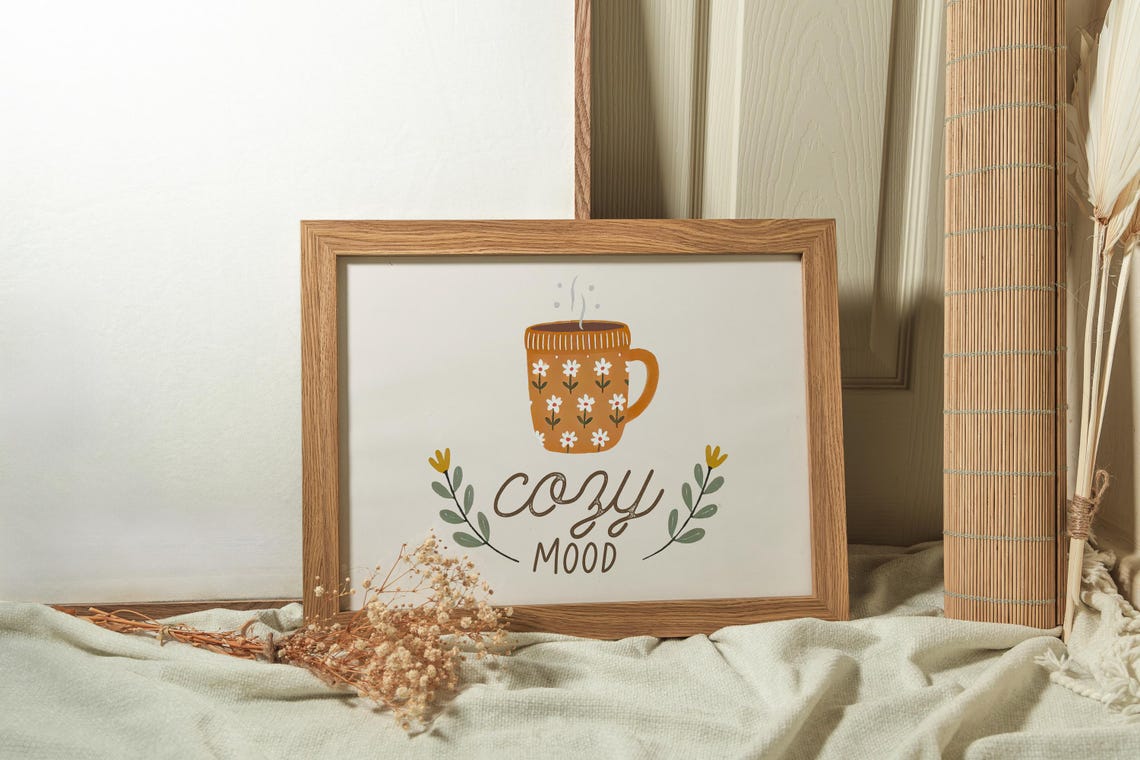 Cozy Fall Print, Rustic Autumn Decor - Image 2