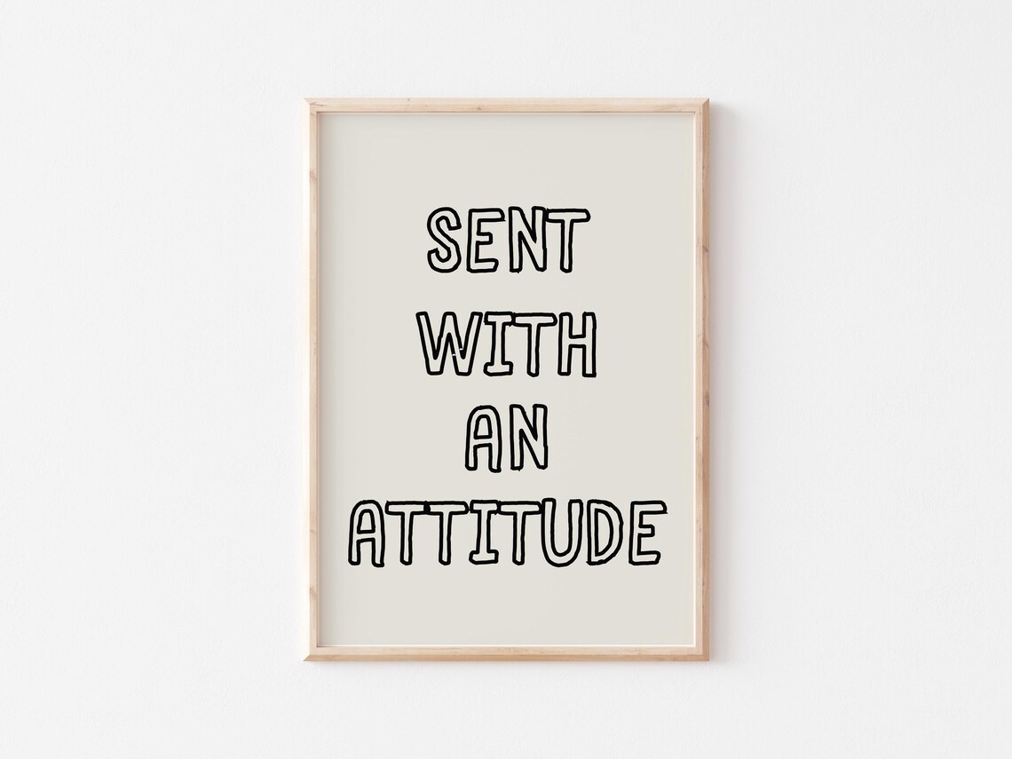 Sarcastic Office Quotes, Funny Typography Poster - Image 2
