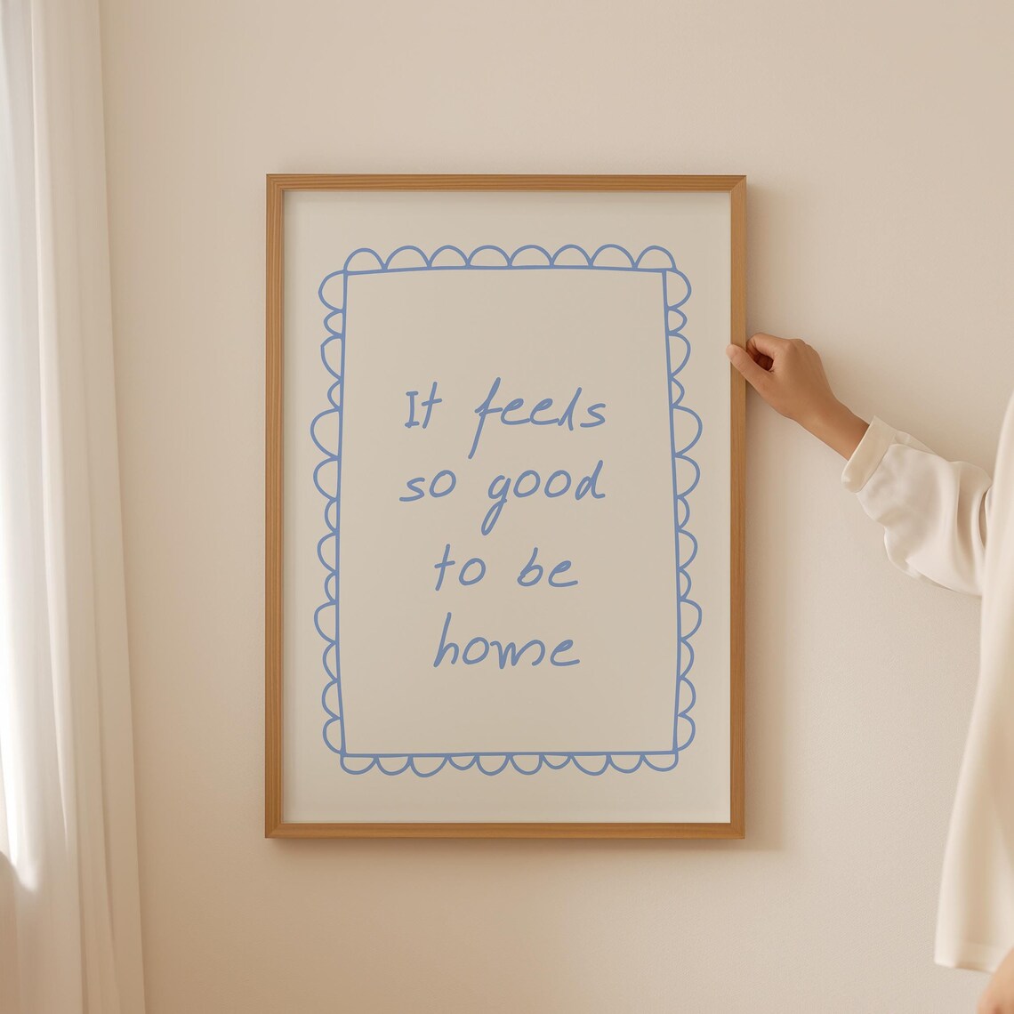 It Feels So Good To Be Home Wall Art Print