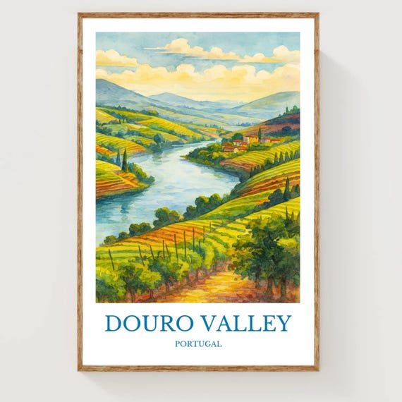 Douro Valley Poster