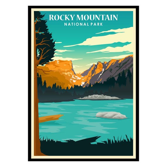 Rocky Mountain Us Poster