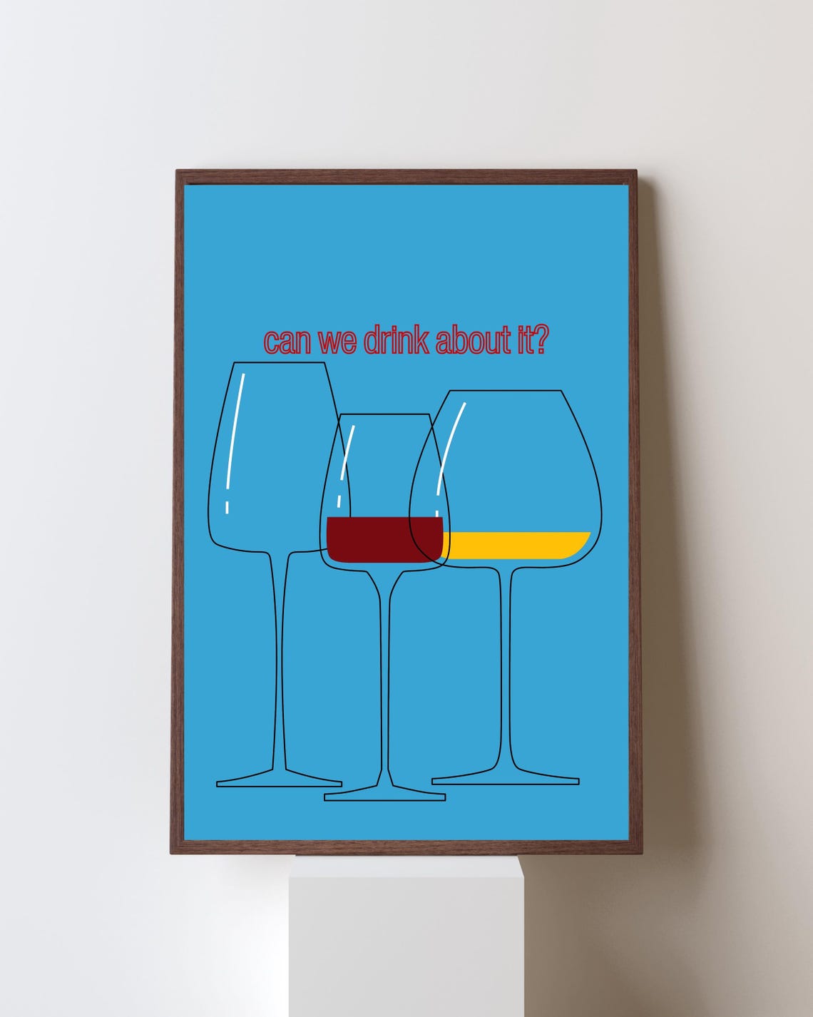 Can We Drink About It, Modern Bar Decor