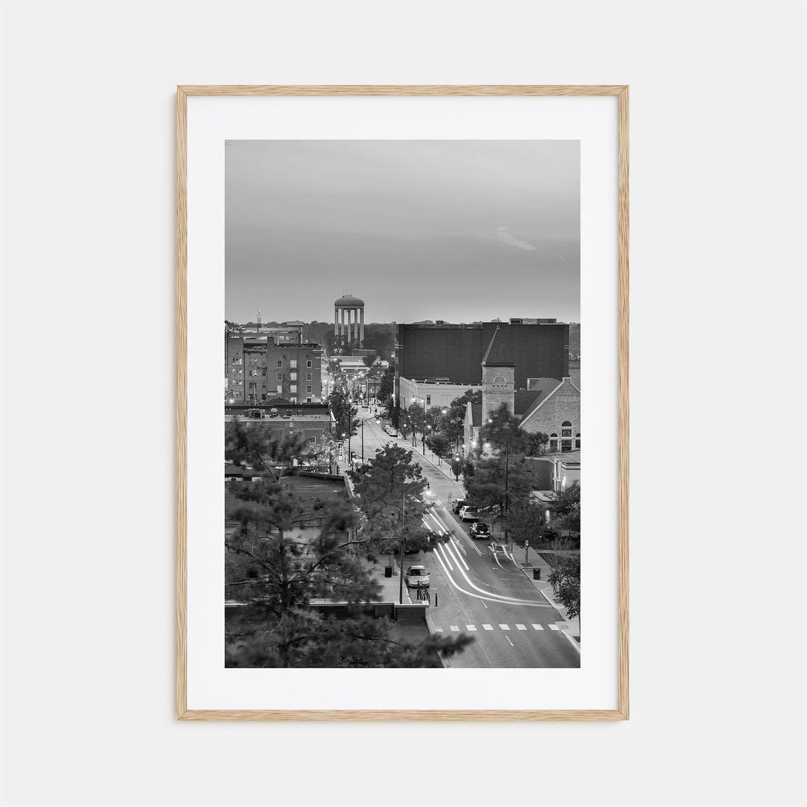 Columbia Missouri Photo Poster Print Columbia Missouri Black And White Wall Art Columbia Wall Photography Travel Map Poster
