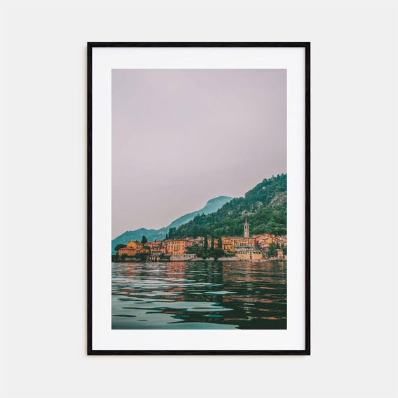 Lake Como Colorful Poster Print No 2 Lake Como Photo Wall Art Wall Art Boho Decor Photography Poster Print Colorful Wall Art