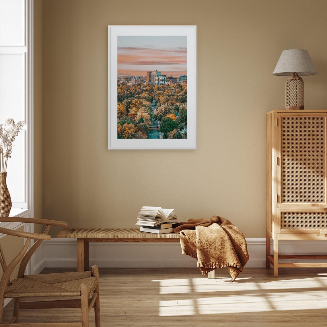 Boise Colorful Poster Print, Boise Travel Map - Image 3