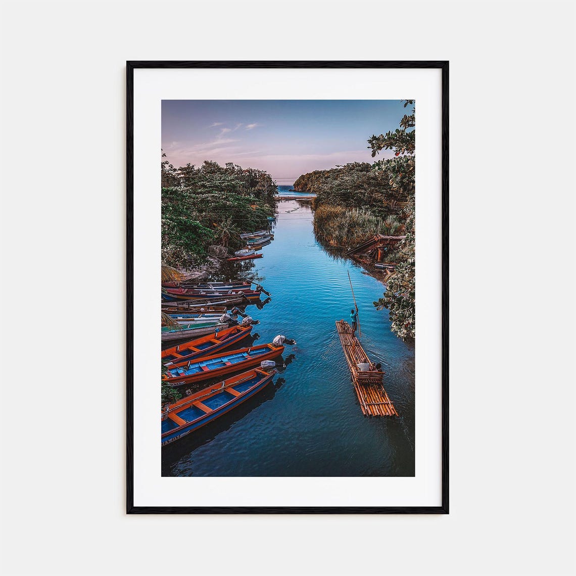Jamaica Colorful Poster Print No 2 Jamaica Photo Wall Art Jamaica Wall Decor Jamaica Travel Print Jamaica Street Map Poster City Map