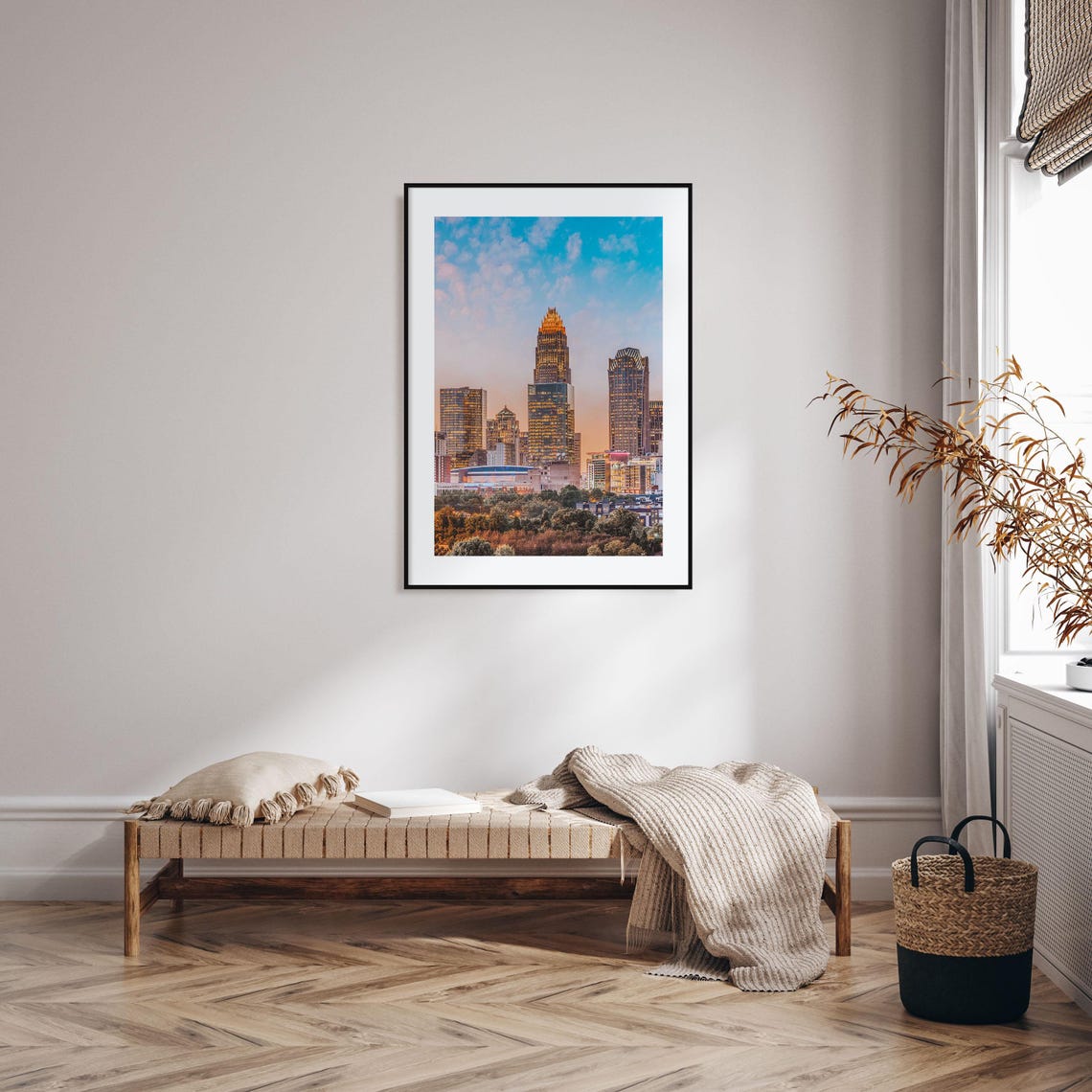 Charlotte Colorful Poster Print No 1 Charlotte Photo Art Charlotte Decor Charlotte Travel Print Charlotte Street Map Poster City Map - Image 2