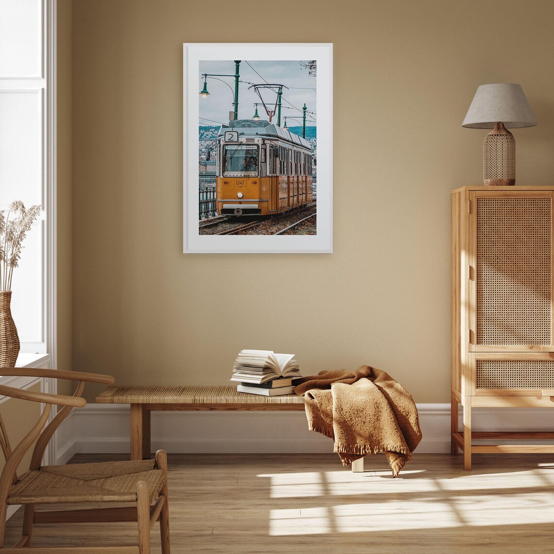 Budapest Colorful Travel Poster, City Map Art Print - Image 2