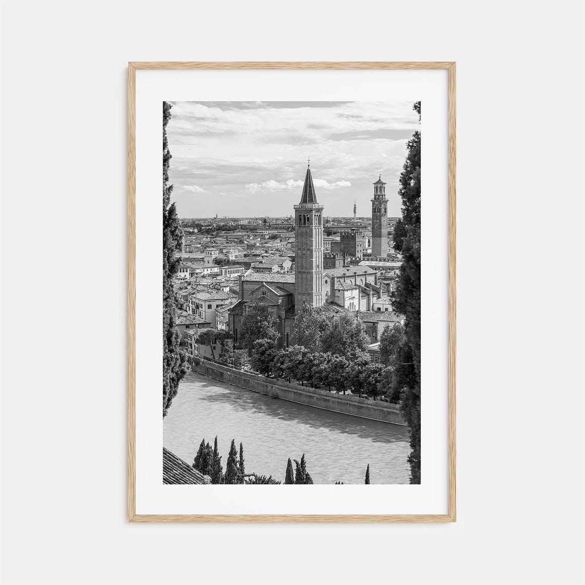 Verona Photo Poster Print Verona Black And White Wall Art Verona Wall Photography Verona Travel Verona Map Poster